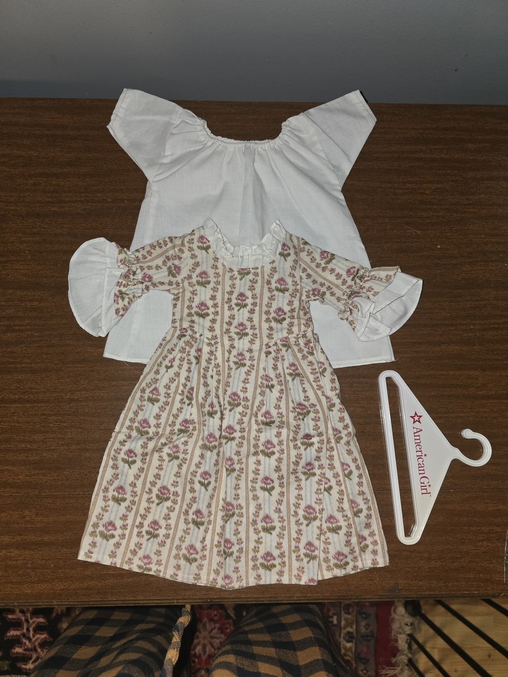 American Girl Doll Felicity Rose Garden Gown